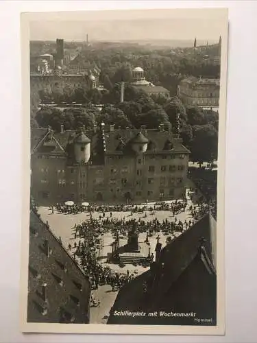 Schillerplatz mit Wochenmarkt 20074