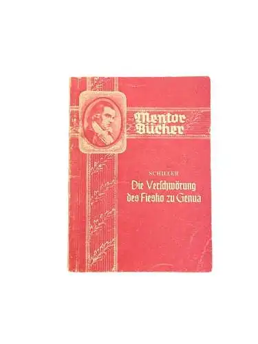 2684 Friedrich von Schiller DIE VERSCHWÖRUNG DES FIESKO ZU GENUA