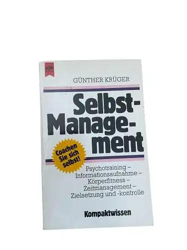 1856 Günther Krüger SELBSTMANAGMENT PSYCHOTRAINING INFORMATIONSAUFNAHME