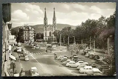 Baden-Baden Augustaplatz Stadt Kirche Baden-Württemberg Deutschland 410143 TH C