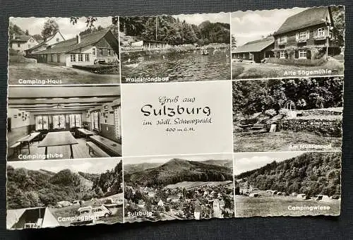 Gruss Sulzburg Stadt Collage Schwarzwald Baden-Württemberg Deutschland 410141 C