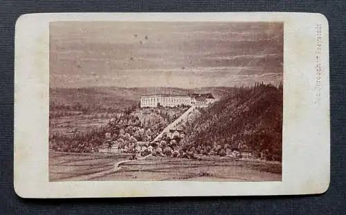 Foto Gebäude Berg Jos.Jarosch Freystadt  CDV ca.10,4x6,1cm 410075 ShOÖ