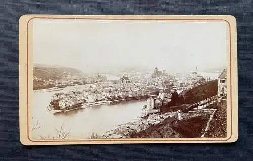 Foto Passau Stadt Hafen  E.Wangemann Bayern Deutschland ca.10,2x6cm 410071