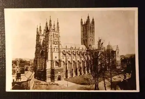 Canterbury Cathedrale England 20364 H Gr