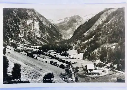 Kötschachtal bei Hofgastein mit Hotel Grüner Baum