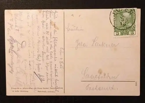 Gasthaus Hinterhorn Bei Lofer Salzburg  Gr1 J 5581