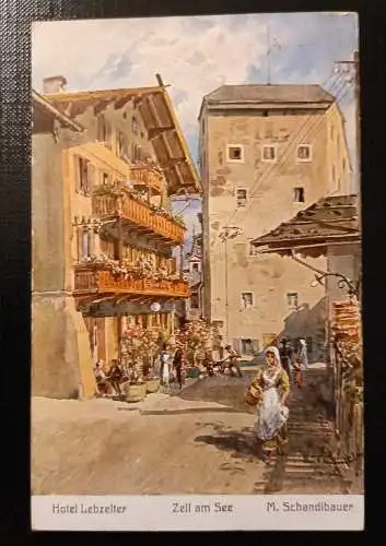 Hotel Lebzelter Zell Am See M. Schandlbauer Salzburg Gr1 J 5584