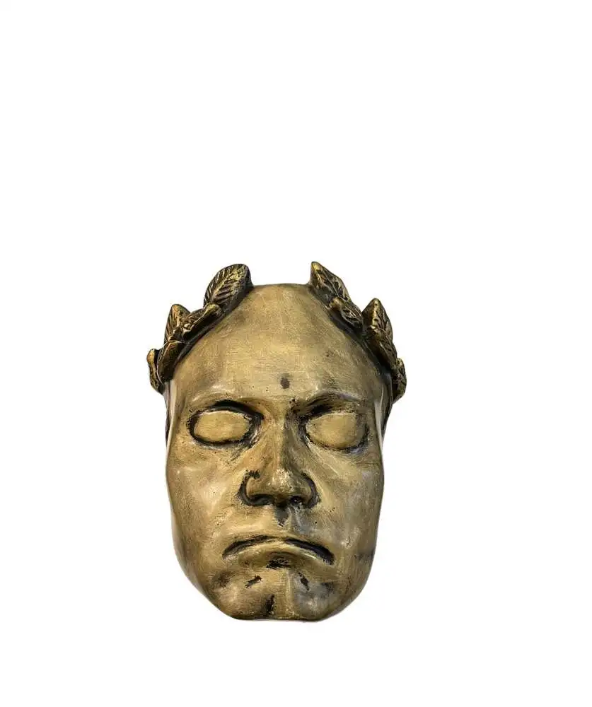 Totenmaske Ludwig van Beethoven um 1950  22x15cm  600202A 0