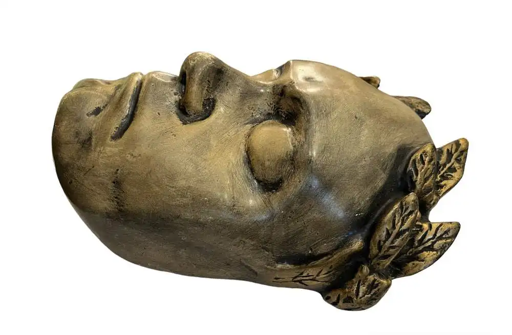 Totenmaske Ludwig van Beethoven um 1950  22x15cm  600202A 1