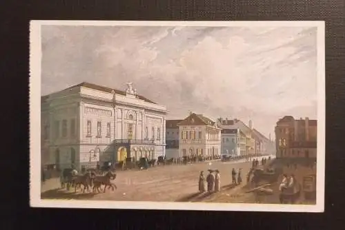 Ansichtskarte Ungarn Budapest National Theater 118064 Ga E