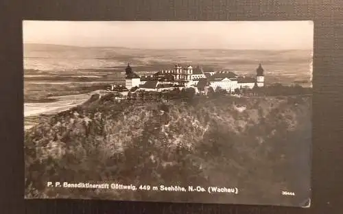 Ansichtskarte Niederösterreich Bendiktinerstift Göttweig Wachau 118020 Ga E