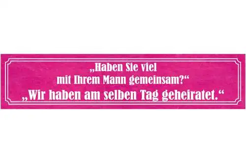 Haben Sie Viel Mit Ihrem Mann Gemeinsam Wir Haben am selben Tag geheiratet