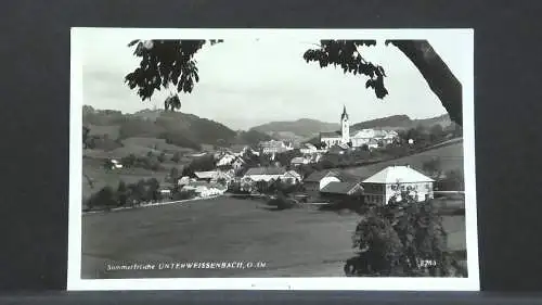 Sommerfrische Unterweißenbach Oberösterreich JW 500165 F