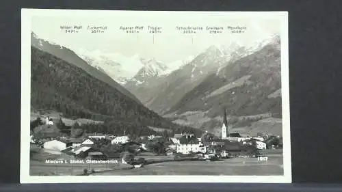 Mieders Stubai Gletscherblick Wilder Pfaff Zuckerhütl Aperer Pfaff JW 500217 F