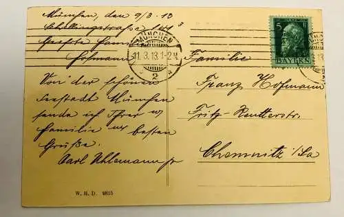 München Frauenkirche und der neuer Rathausturm  82002