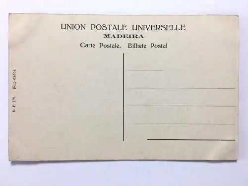 Madeira - Rede. - Träger mit Sänfte 40259 TH