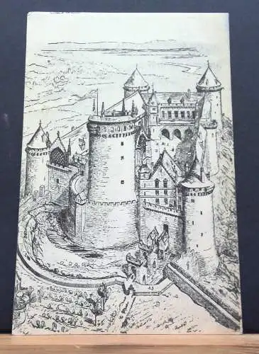 unbekannte Burg Gemälde JW 650293 C