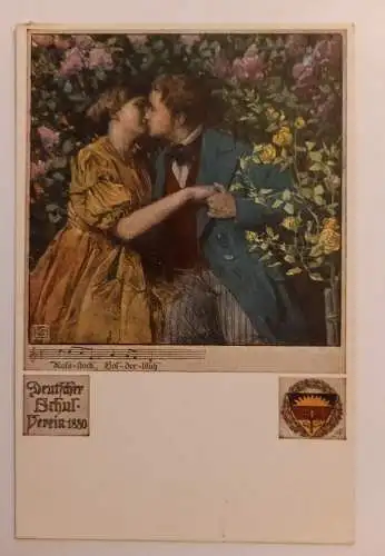 Deutscher Schulverein Kuss Liebe Romantik 500011A gr D