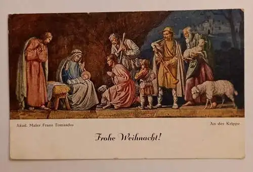 Glückwunschkarte Frohe Weihnacht 500042A gr D