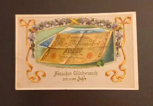 Glückwunschkarte Banknote 165498 H
