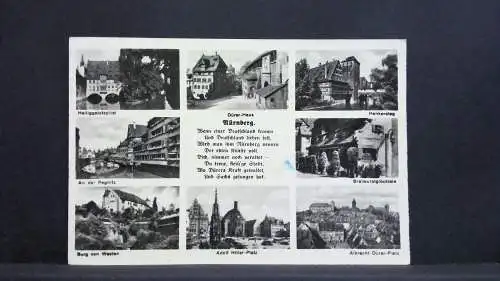 Nürnberg Heiliggeistspital Pegnitz Albrecht Dürer Platz Henkersteg 724 jw J