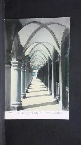 Memmingen in Bayern Unter den Bögen 20005 jw J
