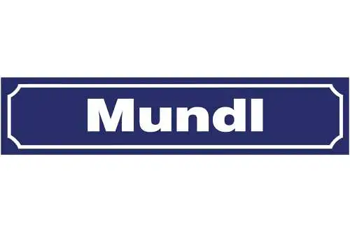 Schild Mundl Karl Merkatz Echter Wiener Ort Straße Platz 46 x 10 Blech od. Holz