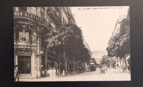 Ansichtskarte Alger Rue Dumont D' Urville E.D. 800075 Ga E