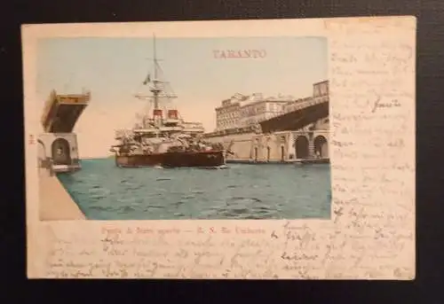 Taranto Ponte di Ferro Aperto 800029 Ga E
