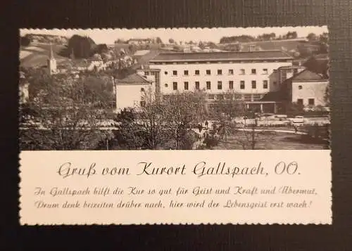 Kurort Gallspach Österreich 600000A gr D