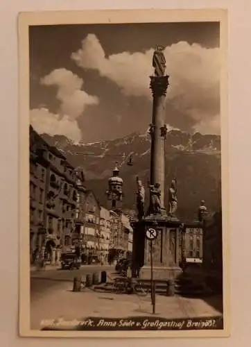 Innsbruck Anna Säule Österreich 600016A gr D