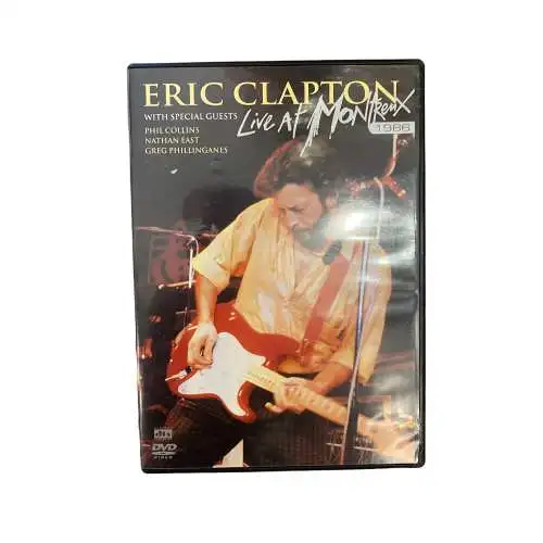 3412 Eric Clapton LIVE AT MONTREUX 1986 HC +Abb Eagle Vision