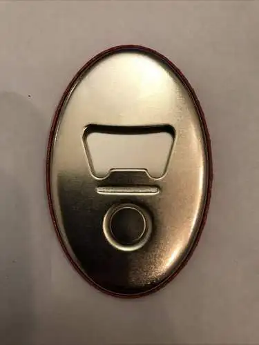 K&k nostalgie flaschenöffner magnetisch biertrinkerin 7x4,5cm