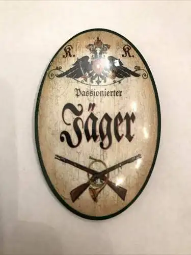 K&k nostalgie flaschenöffner magnetisch jäger 7x4,5cm