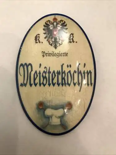 K&k nostalgie flaschenöffner magnetisch meisterköchin 7x4,5cm