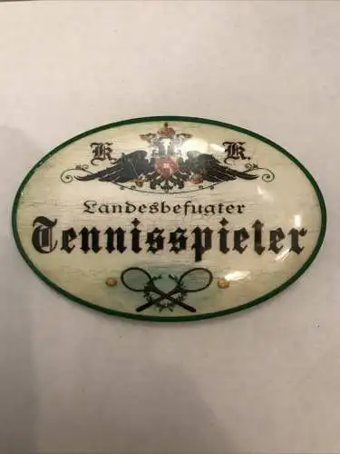 K&k nostalgie flaschenöffner magnetisch tennisspieler 7x4,5cm