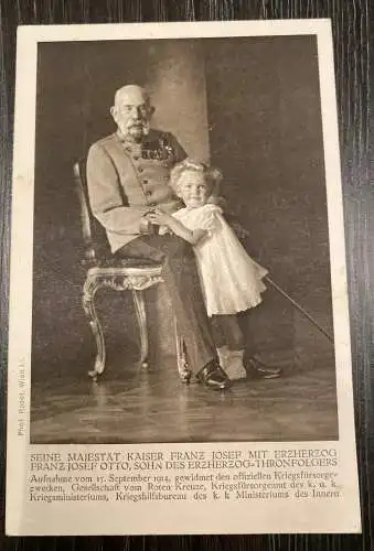 Kaiser Franz Josef Erzherzog Otto Kind 80154 SH1