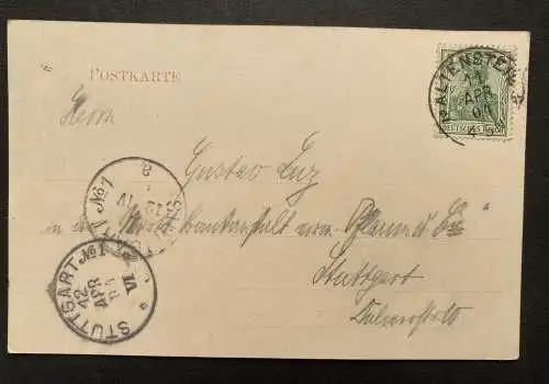 RAR - Kohlsägmühle Post Altensteig Säge Mühle 80237