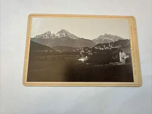 Foto Berchtesgaden Um 1900 11,5  X 16.5 cm 423991 J