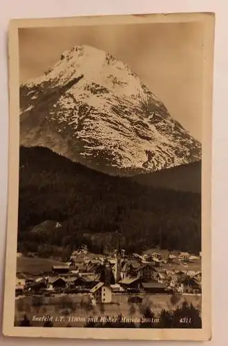 Seefeld in Tirol mit Hoher Munde 500071A gr D