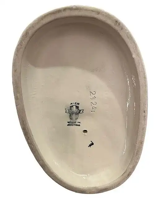 Porzellanfigur  Keramos Wien Tänzerin um 1940 H/B/T 30x20x13cm  A01 2