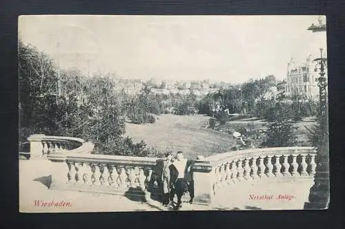 Wiesbaden - Nerothal Anlange - Park Kinder - Hessen Deutschland 400406