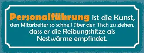 Schild Personalführung Mitarbeiter Über Tisch Ziehen Reibungshitze Nestwärme
