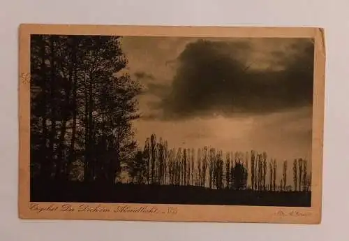 Stimmungsbild Ergehst du dich im Abendlicht 600620A gr D