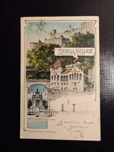 Stieglkeller Stiegl in Salzburg 400402 gr