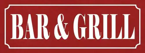 Schild Barbeque BBQ Grill Griller Grillen Restaurant Imbiss 27x10 Blech od.Holz