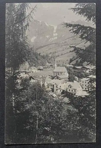 Mühlbach bei Bischofshofen Hochkönig Gebirge Berg Stadt Kirche Salzburg 402313 A
