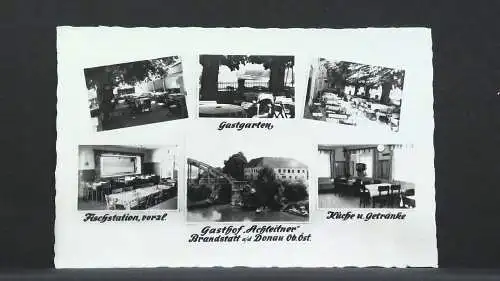 Brandstatt an der Donau Gasthof Achleitner Gastgarten JW 0189 F