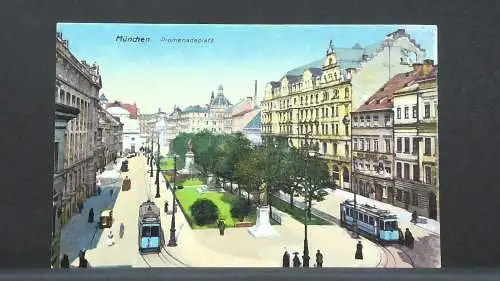 München Promenadenplatz Gemälde JW 500230 F