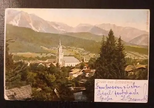Schladming Kirche Liezen Steiermark Ort Gr 5539 D